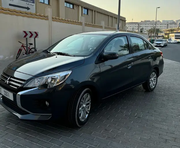 Mitsubishi Attrage Cheap Car hire DUbai