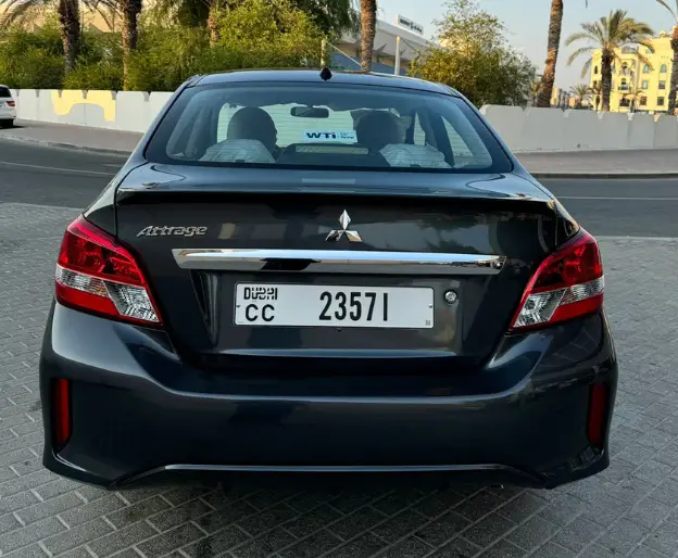 Mitsubishi Attrage Monthly Rental Dubai